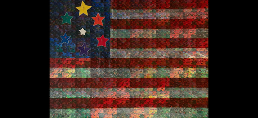 Jasper Johns Squared
